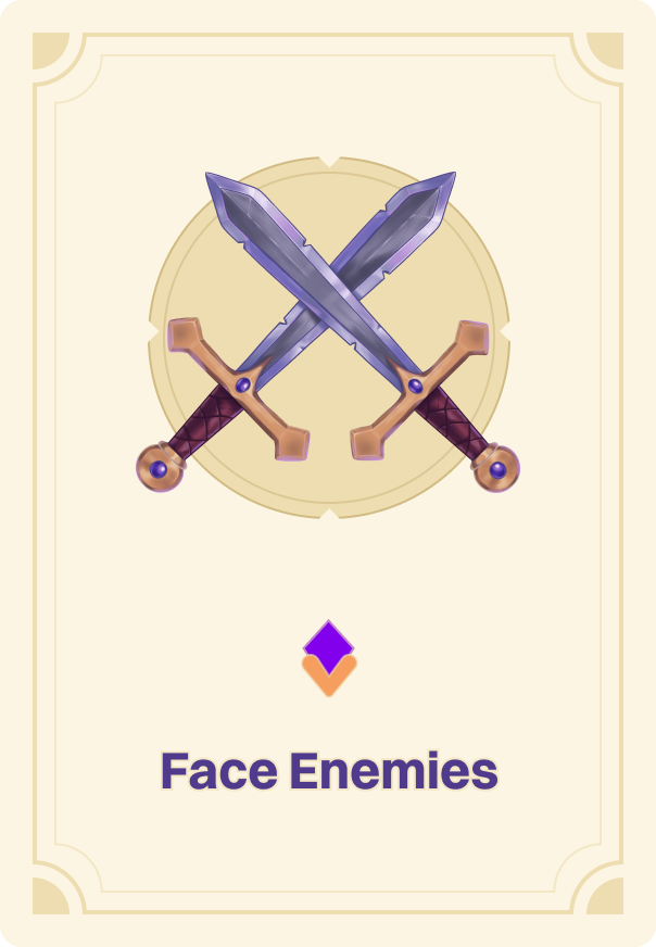 Crossed swords
